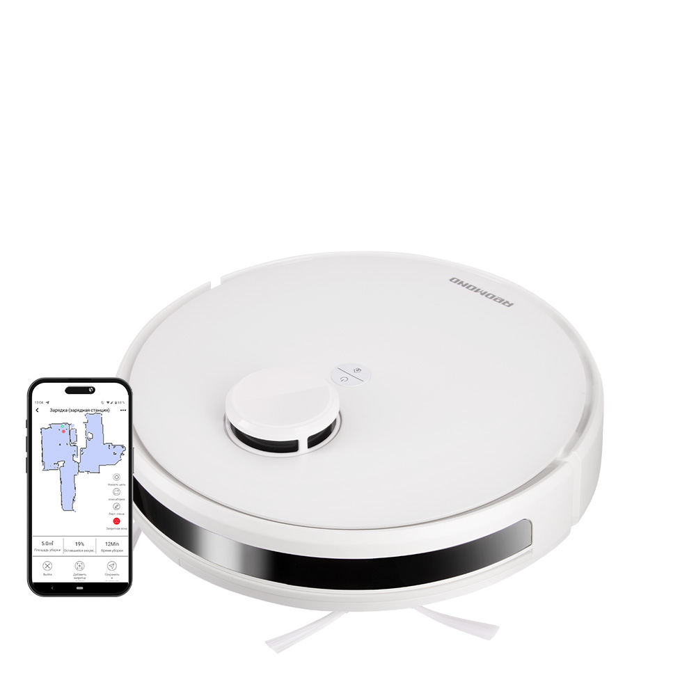 Умный робот-пылесос РЕДМОНД RV-R660SH WiFi